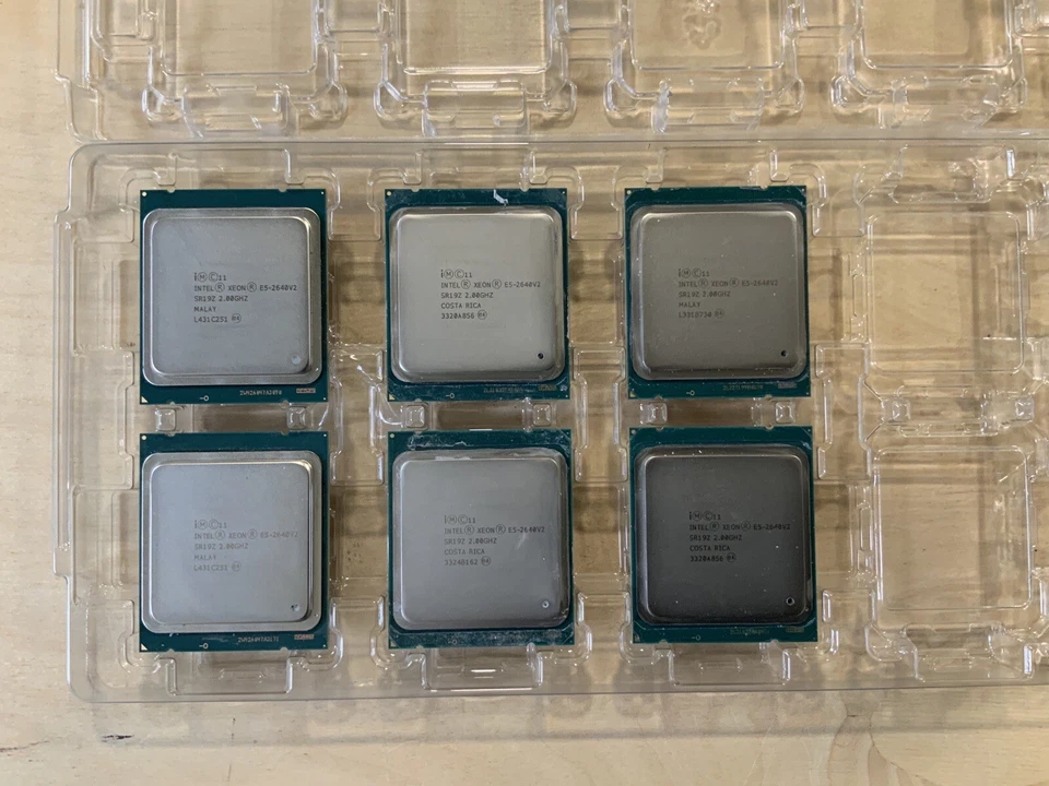 6 X Intel Xeon E5-2640V2 2.00GHz CPU Processor SR19Z - Image 1 of 1
