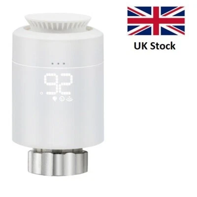 Tuya Zigbee Smart Programmable Google and Alexa Radiator Valve SEA802-Z01 isla - Image 1 of 4