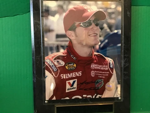 NASCAR: SIGNED KASEY KAHNE Autographed Plaque (2004 Rookie Of The Year) Cover