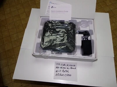 TP-LINK AC4000 MU-MIMO TRI-BAND WIFI ROUTER / ARCHER C4000 - Image 1 of 4