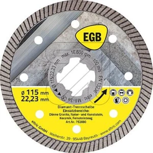 EGB Diamant-Trennscheibe 115mm X-LockFineCut 96103 - Bild 1 von 1