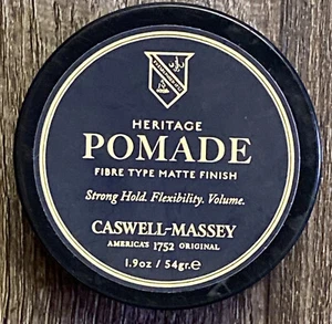 Caswell Massey Heritage Matt Fiber Volume Strong Hold Flexible Pomade 1.9oz RARE - Picture 1 of 5
