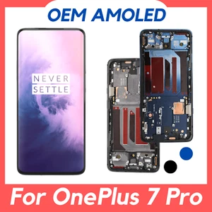 OEM For OnePlus 7 Pro AMOLED TouchScreen Display Assembly Digitizer Replacement - Picture 1 of 19