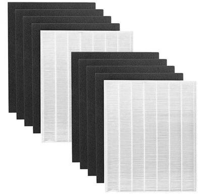 2x Filtro HEPA 2522-0058-00 y 8x Filtros de Carbono para Purificador de Aire Winix C545 Foto 1 de 4