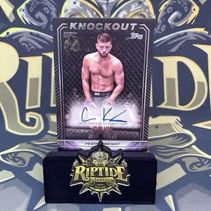 Calvin Kattar UFC Topps Knockout 2024 Silver On Card Auto #KNA-CKR - Bild 1 von 4
