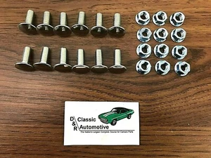 Camaro 70 71 72 73 RS Bumper Bolts 24pc Kit includes Nuts Front Rear bolt set - Picture 1 of 8