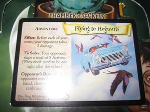 HARRY POTTER TCG CARD CHAMBER OF SECRETS FLYING TO HOGWARTS 24/140 RARE MINT - Bild 1 von 3