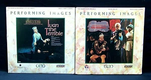 (2) PERFORMING IMAGES IVAN THE TERRIBLE / THE TRAGEDY OF KING RICHARD LASERDISC - Bild 1 von 3