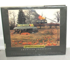 Joel Sternfeld American Prospects Original 1987 1st HC DJ Anne Tucker - Picture 1 of 1