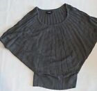 EUC Express Knit Gray Batwing Sweater / Top Size XS