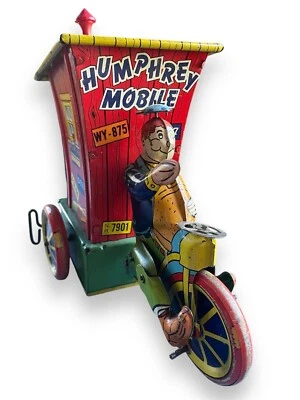 Juguete de hojalata móvil Wyandotte Humphrey de colección FUNCIONA Foto 1 de 4