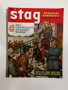 Vintage Stag Men's Adventure Pulp Magazine Vol 10 No 2 February 1959 - Picture 1 of 2
