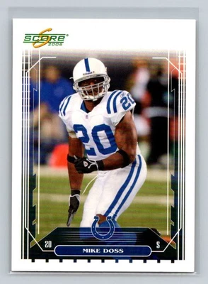 2006 Score #121 Mike Doss Indianapolis Colts Football Card - Image 1 of 2