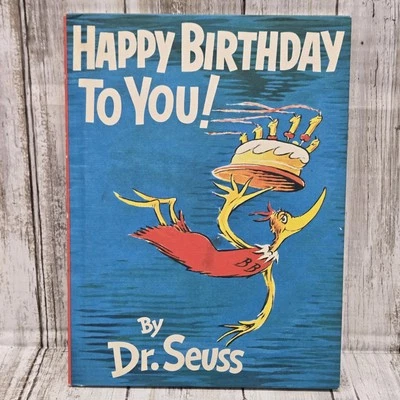 Happy Birthday To You By Dr. Seuss Hardcover - 1959 First Book Club Edition - Image 1 of 3