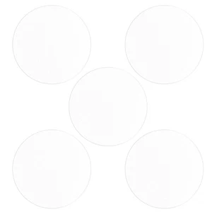 5 pièces 39 mm TPU souple mat antireflet transparent rond montre protecteurs d'écran en verre - Photo 1 sur 7