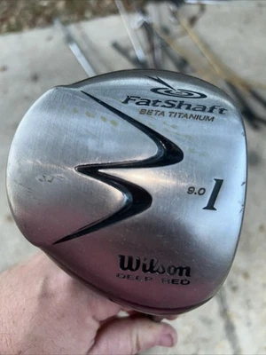 Wilson Fat Shaft Hyper Titanium Driver 9 Deg Right Handed Graffaloy Prolite R - Image 1 of 4
