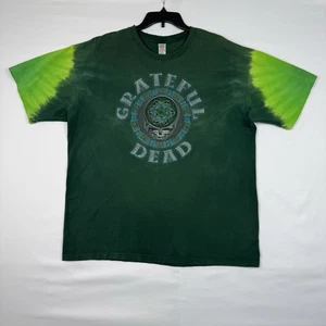 Vintage Grateful Dead Tye Dye Shirt Green Hand Dyed By Sun Dog Graphic Tee Sz XL - Picture 1 of 17