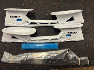 True Shift Goalie Skate Blade Holders And Steel Size 11 New. - Picture 1 of 4