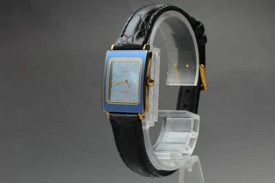 [MINT] RADO Florence shell color 153.3606.2N Gold Dial Quartz Women Watch JAPAN - Image 1 of 4