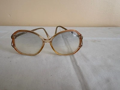 Vintage Bi Focal Eyeglasses and Frames with Tint from 70s or 80s - Image 1 of 4