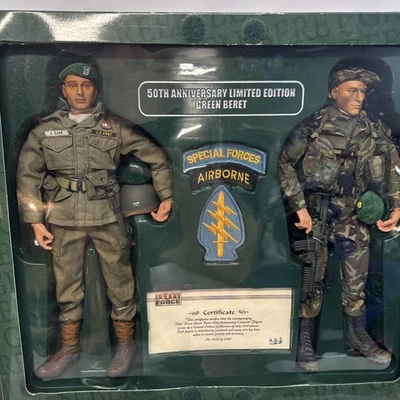 Elite Force 1/6 Green Beret 2 Pack 50th Anniversary Edition 0852/2000 - NIB - Image 1 of 4