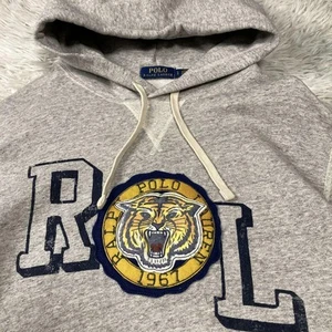 Aktuelle Etiketten Ralph Lauren Tiger Patch Pullover Hoodie Rl - Bild 1 von 24