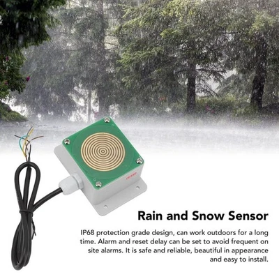Датчик дождя и снега релейный выход 485 передатчик ветра и дождя для теплицы - Изображение 1 из 4