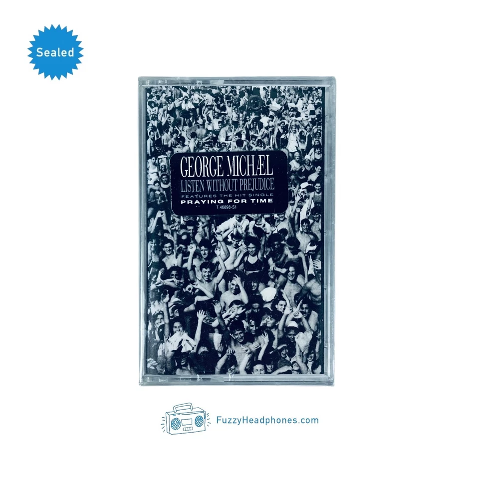 George Michael – Listen Without Prejudice Vol. 1 Cassette Tape (1990) SEALED - Image 1 of 4