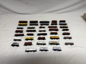 Vagón de mercancías escala N 37 unidades sin embalaje original - en su mayoría bien conservado. parte años 70 - Imagen 1 de 3