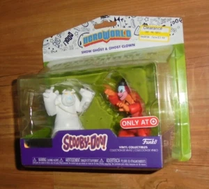Scooby-Doo! Hero World SNOW GHOST & GHOST CLOWN Vinyl Figures Funko 2017 - Picture 1 of 5