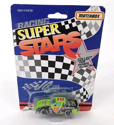 Matchbox Racing Super Stars Nascar Joe Gibbs #18 Racing Collectible New In Box - Image 1 of 3