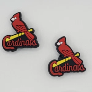 Equipo de béisbol de los Cardenales de San Luis de la MLB para zapatos de cocodrilo - 2 piezas - Imagen 1 de 1