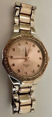 August Steiner Womens AS8044TTR  Marquess Rose & Stainless Watch Diamond Dial - Image 1 of 4
