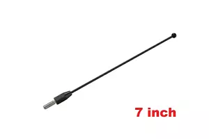 7" Black Stainless Antenna Mast Power Radio AM/FM for Buick Century 1982-2005 - Picture 1 of 9