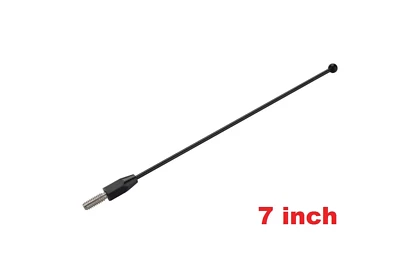 7" Black Stainless Antenna Mast Rod Radio AM/FM for Chevrolet Corvette 1997-2004 - Image 1 of 4