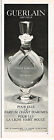 Publicite Advertising   104  1965  Guerlain   Chant D'arome & Habit Rouge Parfum