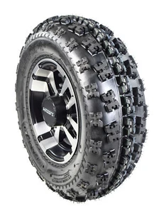 Kit de neumático delantero MASSFX 21x7-10 ATV y rueda mecanizada 10x5 4/156 21x7x10 lado derecho - Imagen 1 de 5