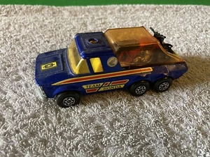 Matchbox Superking K6-11 Team Honda Pick Up Truck And With Motorbike - Picture 1 of 14