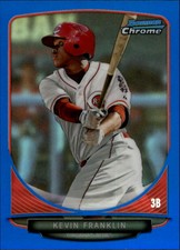 2013 Bowman Chrome Mini Blue Refractors Baseball Card Pick