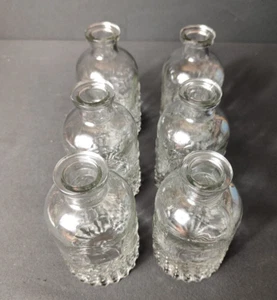*Deko Flasche Dekoflasche Glasflasche Vintage Landhaus Apothekerflasche 6er - Picture 1 of 6