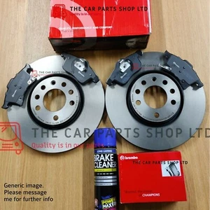 SET DISCHI E PASTIGLIE FRENO BREMBO POSTERIORI ORIGINALI VW TIGUAN 2.0 4 MOTION NUOVI - Foto 1 di 1
