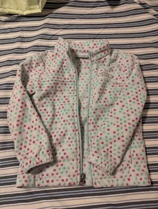 Polka Dot Columbia Fleece - Picture 1 of 4