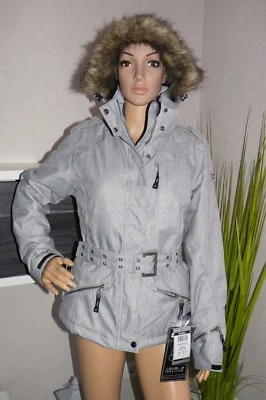 Jacke Damenjacke Winterjacke Skijacke KILLTEC grau-melange 38(36) 42(40) NEU - Bild 1 von 4