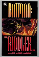 BATMAN: RUN, RIDDLER, RUN #1-#3 COMPLETE MINI-SERIES - DC COMICS - 1992