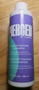 Pierged By Claire's Rapid After Care Cleanser 8.5oz Exp 10/25 - Picture 1 of 3