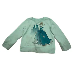 Disney Jumping Beans Princess Sweatshirt, Girls Sweater Softest Fleece - Size 4T - Picture 1 of 7