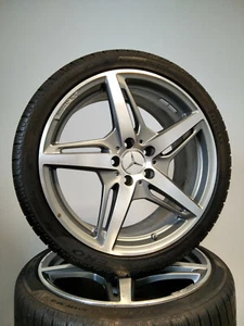 4 Winterräder 295/30 265/35 R20/19 Mercedes GT W190 W197 AMG 19/ 20" Alufelgen - Bild 1 von 9