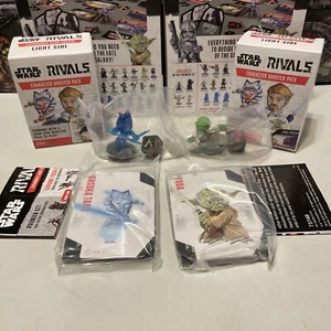 Minifiguras Funko de Star Wars Rivals Light Side Series 1 Yoda y Holograma Ahsoka - Imagen 1 de 3