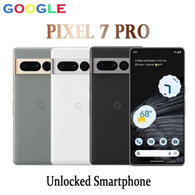 Nuovo Google Pixel 7 Pro 128GB 12GB Sbloccato da fabbrica SIM singola Smartphone - Immagine 1 di 4