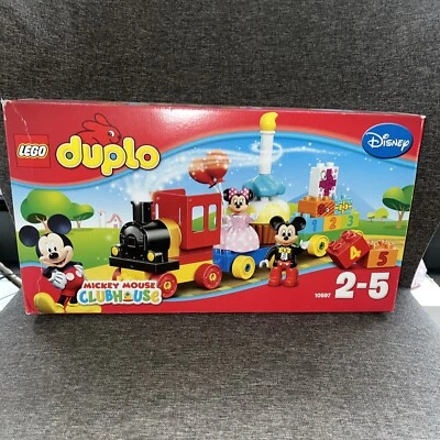 Lego Duplo Disney 10597: Mickey & Minnie Birthday Parade Train - Retired New - Image 1 of 4